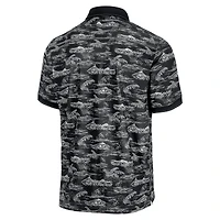 Polo Tommy Bahama noir pour homme Vanderbilt Commodores Sport Bay View IslandZone
