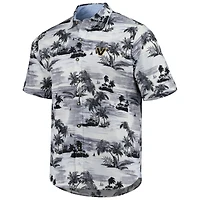 Men's Tommy Bahama Black Vanderbilt Commodores Tropical Horizons Button-Up Shirt