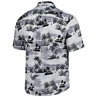 Men's Tommy Bahama Black Vanderbilt Commodores Tropical Horizons Button-Up Shirt