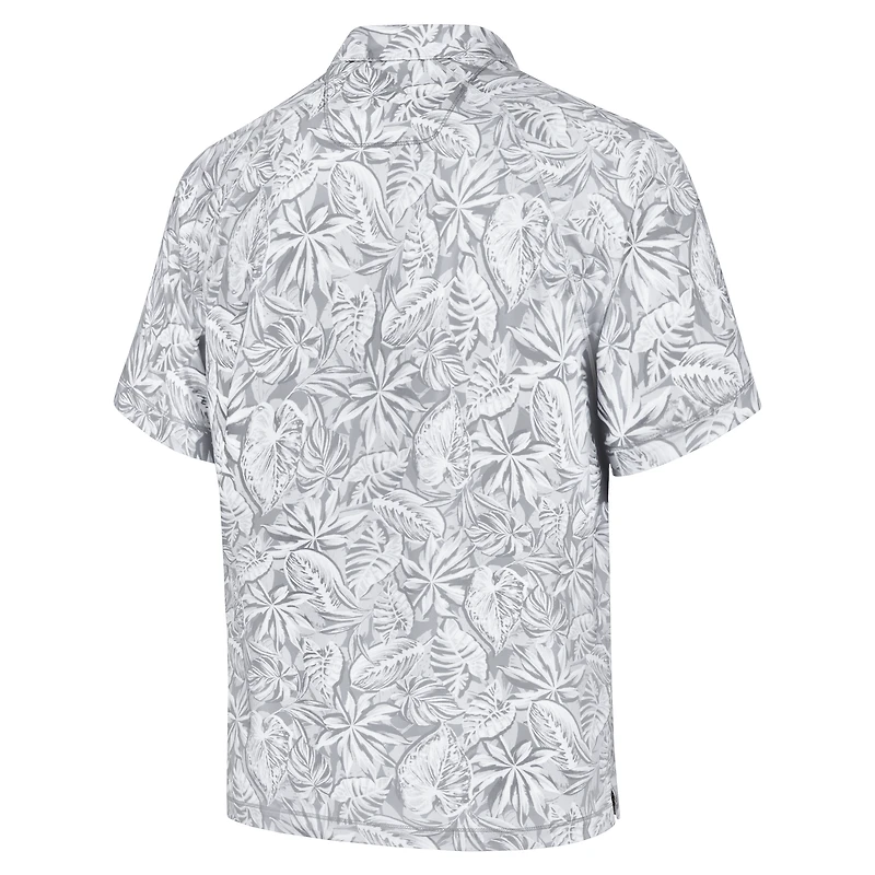 Men's Tommy Bahama Gray Vanderbilt Commodores Tropical Score IslandZone Polo