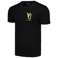 Men's Uscape Apparel Black Vanderbilt Commodores 150th Anniversary T-Shirt