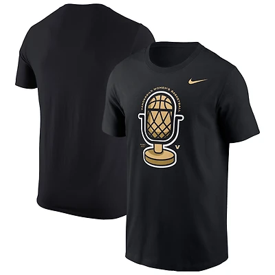 T-shirt de basketball féminin Nike Black Vanderbilt Commodores