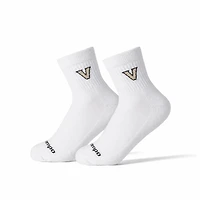 Unisex Del Campo White Vanderbilt Commodores Quarter-Length Socks