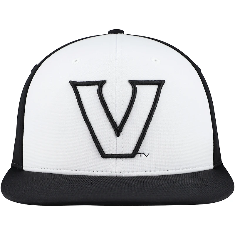 Unisex Uscape Apparel White Vanderbilt Commodores Logo Flex Hat