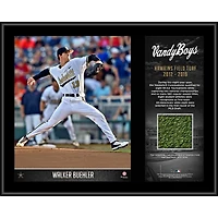 Walker Buehler Vanderbilt Commodores 12" x 15" Sublimated Plaque with a Piece of Game-Used Artificial Turf