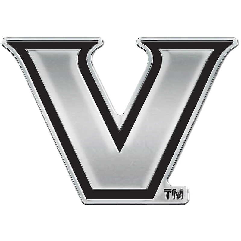 WinCraft Vanderbilt Commodores Chrome Auto Emblem