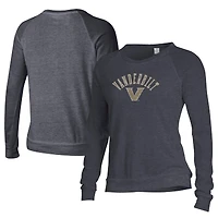Sweat-shirt ample noir Vanderbilt Commodores pour femme, vêtements alternatifs