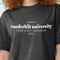 Women's Champion Black Vanderbilt Commodores Home Wordmark T-Shirt