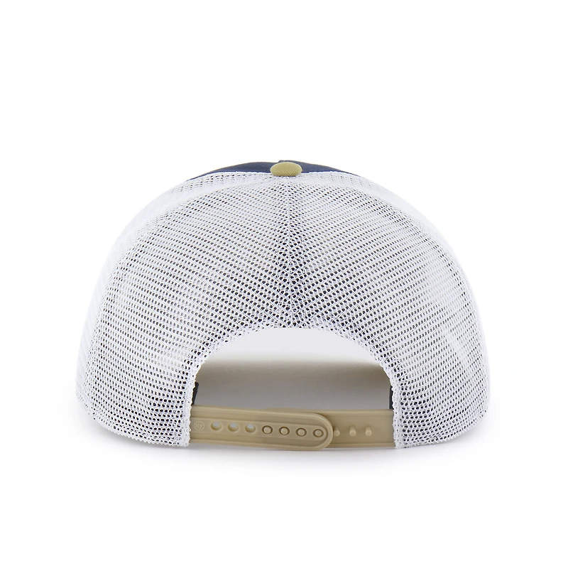 Youth '47 Black/Gold Vanderbilt Commodores Super Stripe Hitch Adjustable Trucker Hat