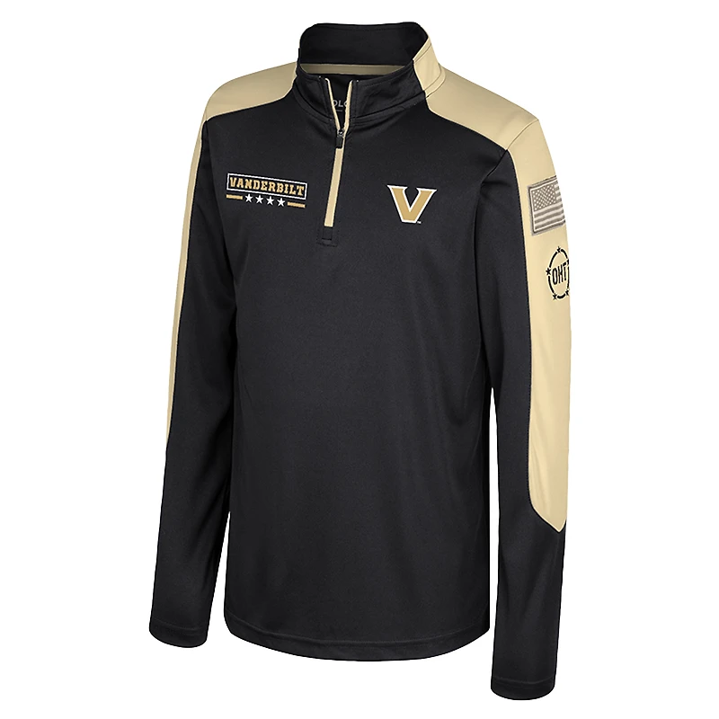 Coupe-vent à glissière quart de tour Cyclone OHT Military Appreciation des Commodores Vanderbilt du Colisée Jeunes Noir