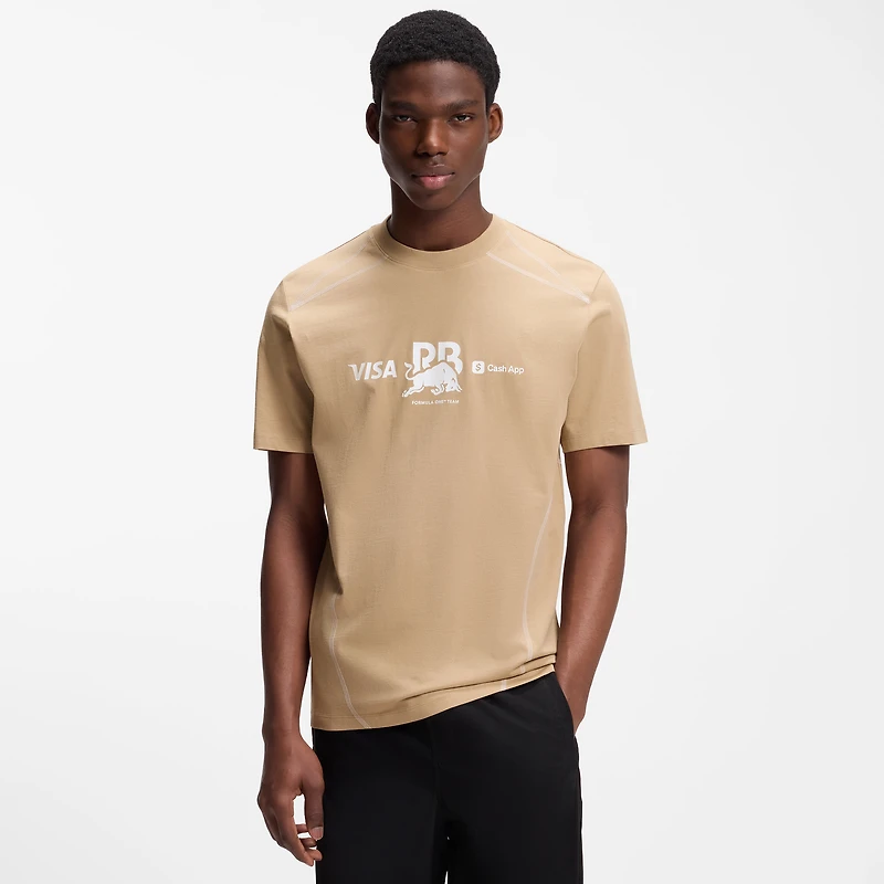 T-shirt Hugo Boss beige VCARB pour homme