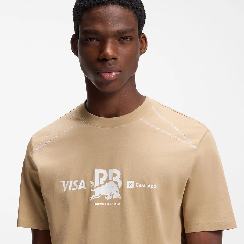 Men's Hugo Boss Beige VCARB T-Shirt