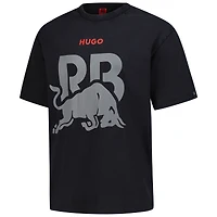 Men's Hugo Boss Black VCARB F1 Washed Crewneck T-Shirt