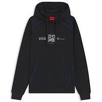 Sweat à capuche Hugo Boss noir VCARB pour homme