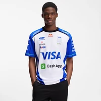 T-shirt Hugo Boss blanc pour homme, équipe VCARB 2026