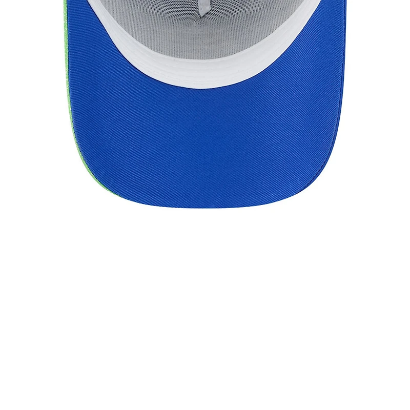 Men's New Era Blue VCARB 2025 Las Vegas Grand Prix Special Glitter Trucker Adjustable Hat