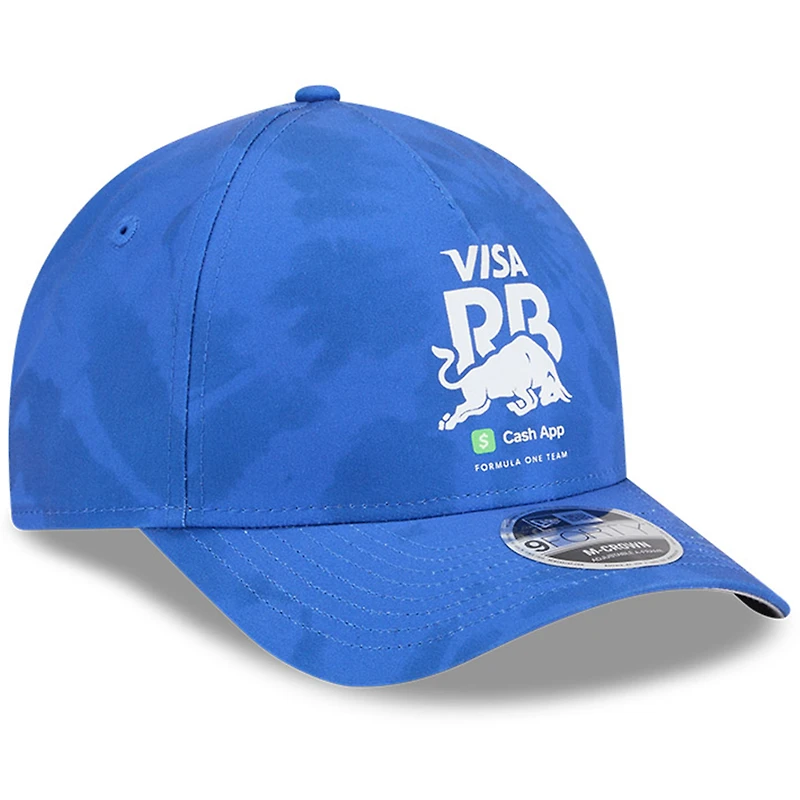 Casquette ajustable New Era bleue VCARB 9FORTY A-Frame M-Crown pour homme
