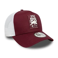Men's New Era  Burgundy VCARB E-Frame Trucker Adjustable Hat