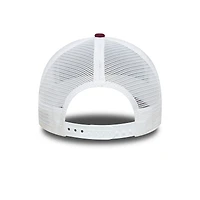 Men's New Era  Burgundy VCARB E-Frame Trucker Adjustable Hat
