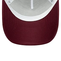 Men's New Era  Burgundy VCARB E-Frame Trucker Adjustable Hat