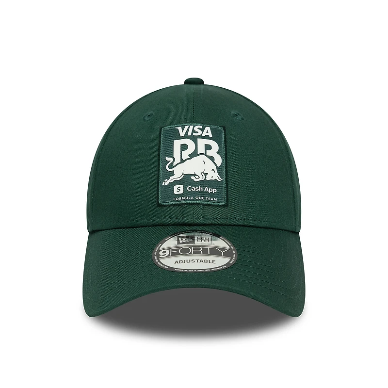 Casquette ajustable New Era VCARB 9FORTY verte pour homme