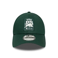 Casquette ajustable New Era VCARB 9FORTY verte pour homme