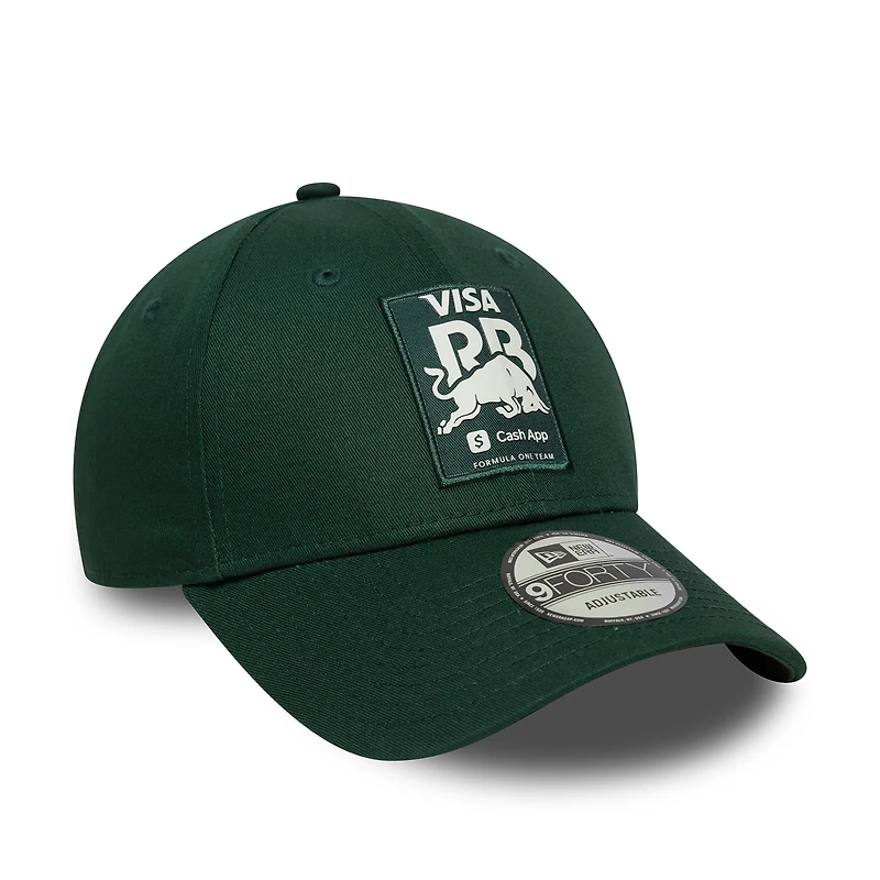 Casquette ajustable New Era VCARB 9FORTY verte pour homme