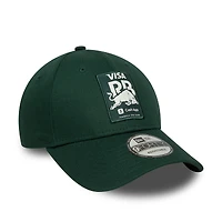 Casquette ajustable New Era VCARB 9FORTY verte pour homme