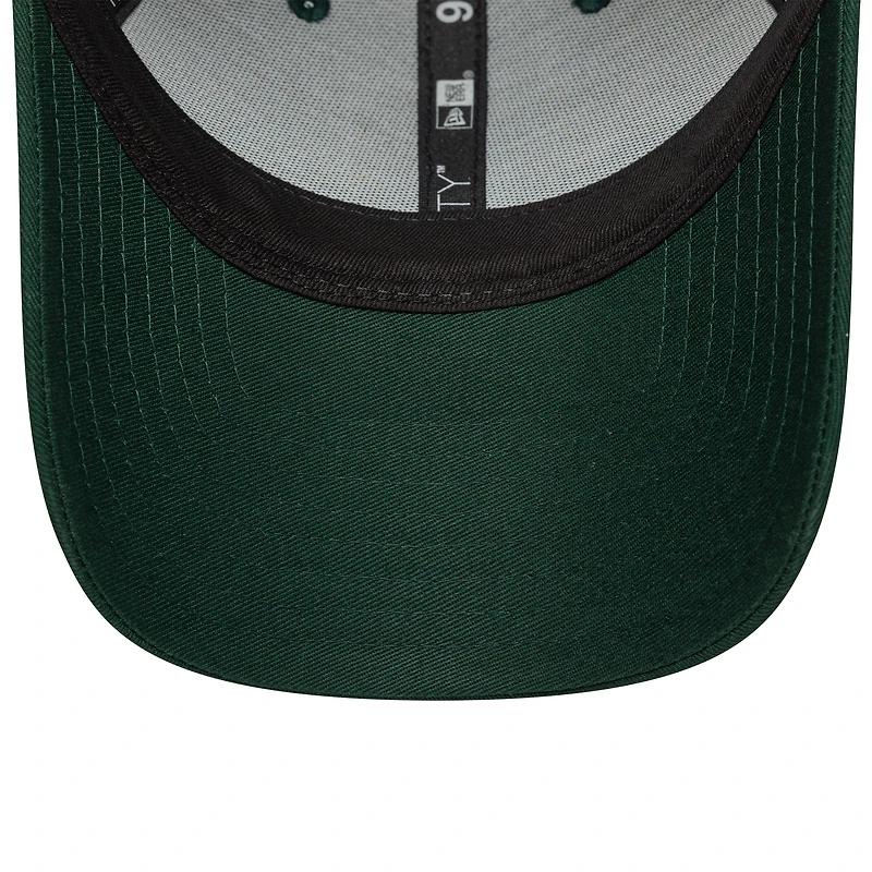 Casquette ajustable New Era VCARB 9FORTY verte pour homme