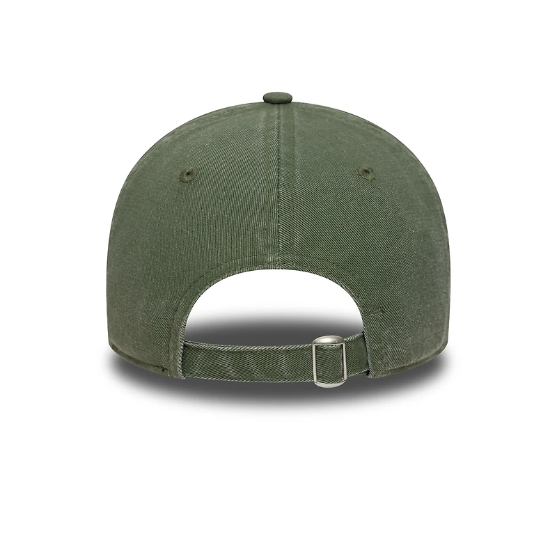 Casquette ajustable New Era VCARB 9TWENTY délavée verte pour homme