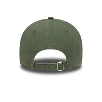 Casquette ajustable New Era VCARB 9TWENTY délavée verte pour homme