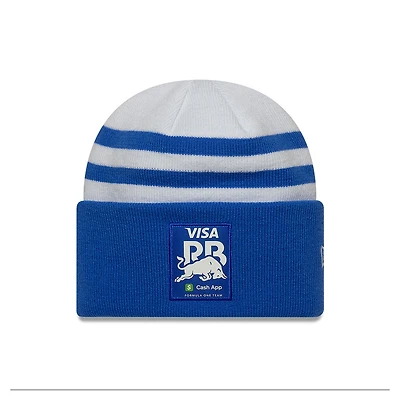 Bonnet à revers New Era blanc VCARB pour homme