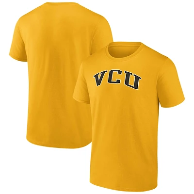 Men's Fanatics  Gold VCU Rams Team Name T-Shirt
