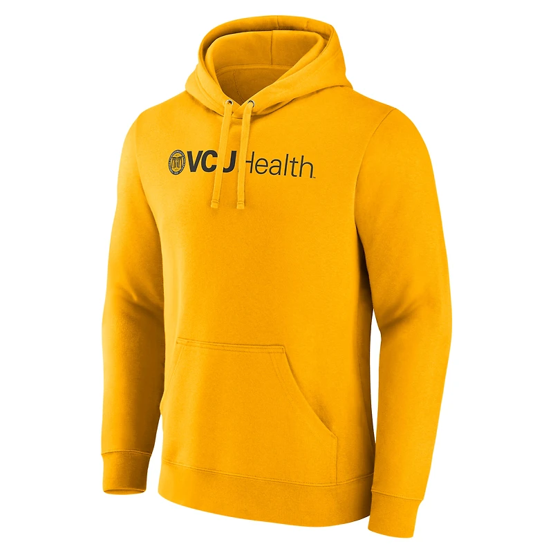 Men's Fanatics  Gold VCU Rams Primary Logo Pullover Hoodie