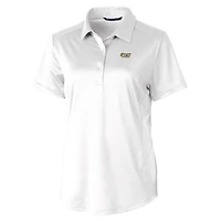 Polo extensible texturé Prospect pour femme Cutter & Buck, blanc, VCU Rams