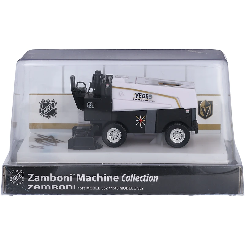 Adin Hill Vegas Golden Knights Autographed 1:43 Scale Die-Cast Zamboni