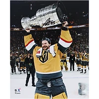 Photographie autographiée des champions de la Coupe Stanley 2023 par Adin Hill Vegas Golden Knights
