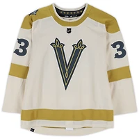 Maillot authentique adidas autographié par Adin Hill Vegas Golden Knights pour la Classique d'hiver 2024