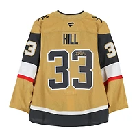 Adin Hill Vegas Golden Knights Autographed Gold Fanatics Authentic Pro Jersey