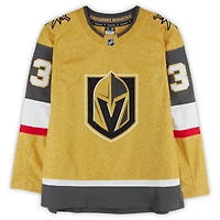 Maillot premium autographié Adin Hill des Vegas Golden Knights, fanatiques d'or