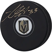 Rondelle de hockey autographiée par Adin Hill Vegas Golden Knights