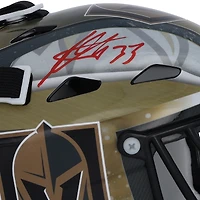 Masque de gardien de but miniature autographié par Adin Hill Vegas Golden Knights