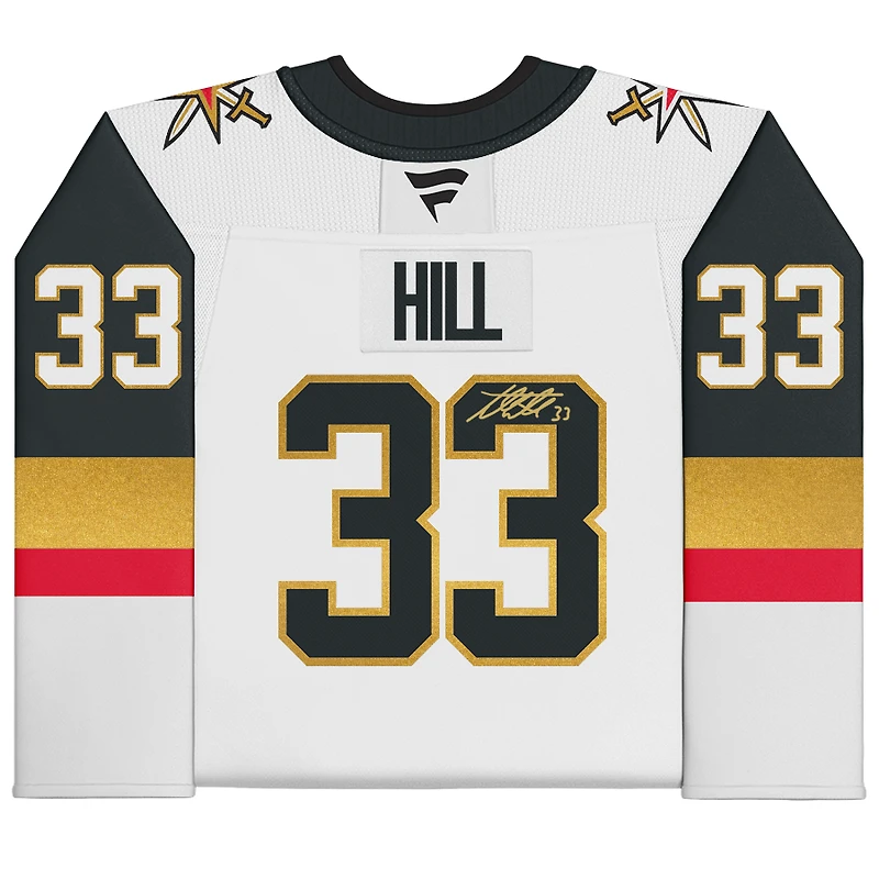 Adin Hill Vegas Golden Knights Autographed White Fanatics Premium Jersey