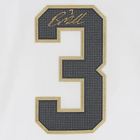 Maillot authentique adidas blanc autographié par Brayden McNabb des Vegas Golden Knights avec écusson de la finale de la Coupe Stanley 2023