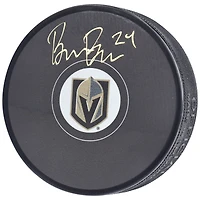 Rondelle de hockey autographiée par Brendan Brisson des Golden Knights de Vegas