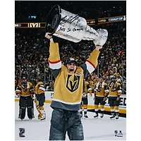 Photographie autographiée de 16" x 20" des champions de la Coupe Stanley 2023 de Brett Howden Vegas Golden Knights avec l'inscription "2023 SC Champs"