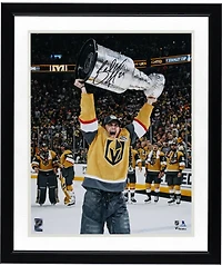 Brett Howden Vegas Golden Knights Autographed 2023 Stanley Cup Champions 16" x 20" Raising Cup Photograph