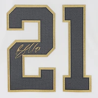 Maillot authentique adidas blanc autographié par Brett Howden des Vegas Golden Knights avec écusson de la finale de la Coupe Stanley 2023