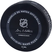 Rondelle de jeu officielle autographiée par Chandler Stephenson Vegas Golden Knights 2021