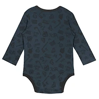 Infant Gray Vegas Golden Knights Dynamic Defender Long Sleeve Bodysuit